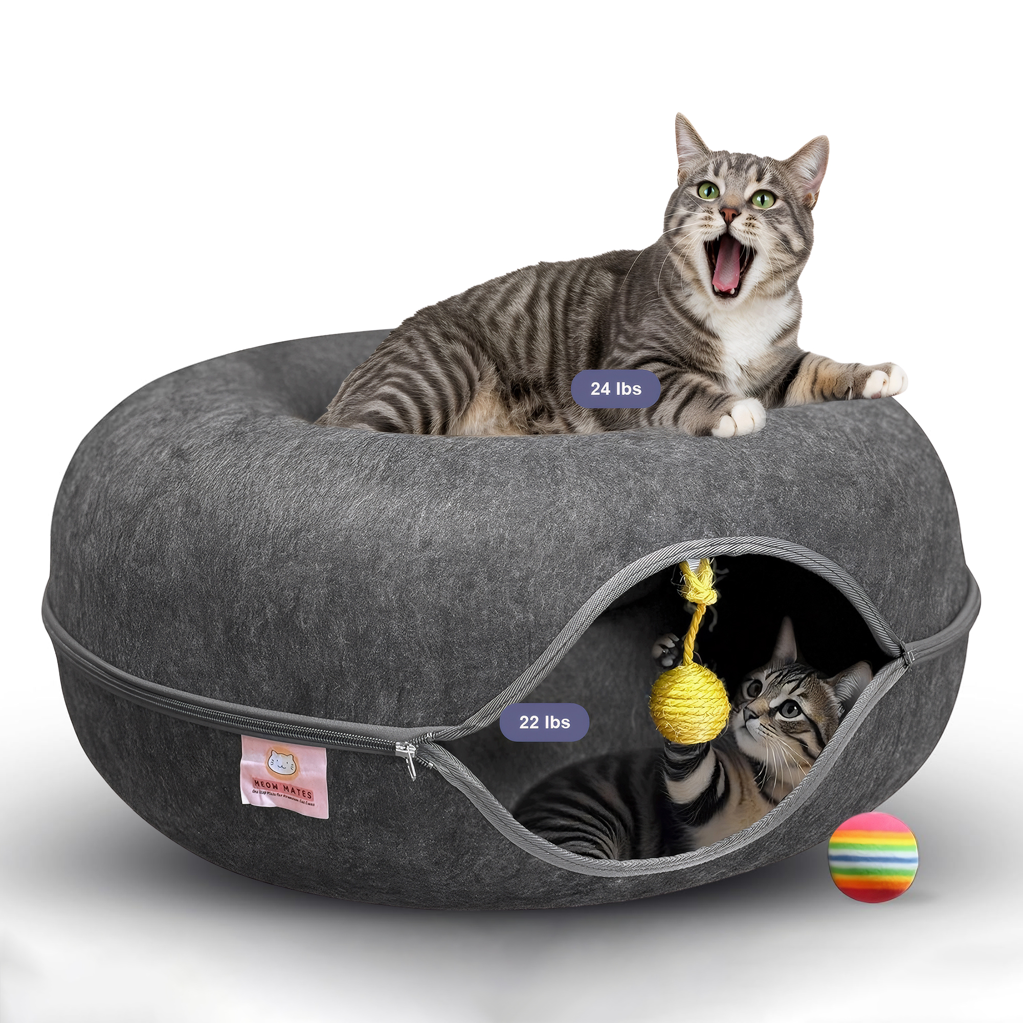 Meow Mates Cat Bed